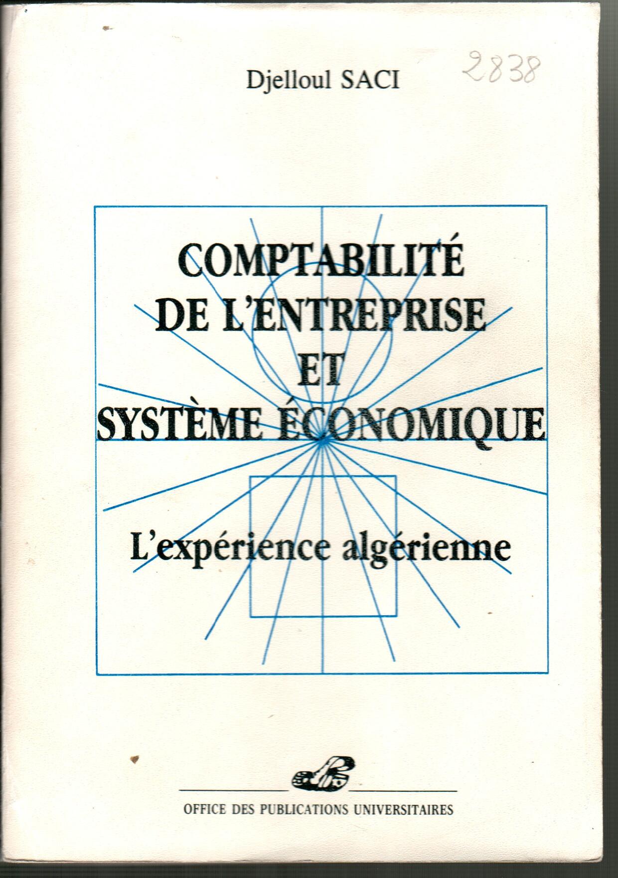 Comptabilité de l'entreprise et système économique