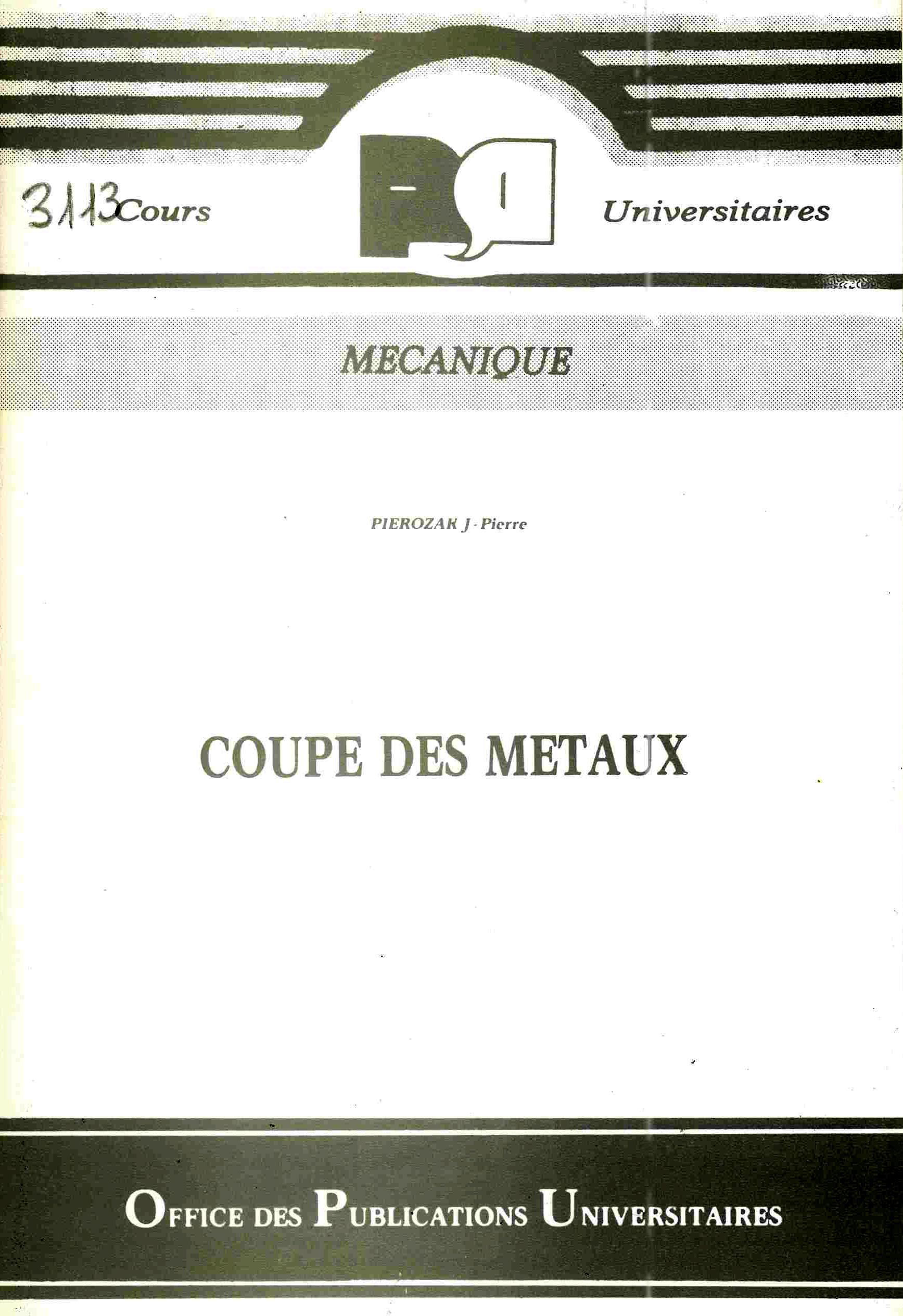 Coupe des métaux