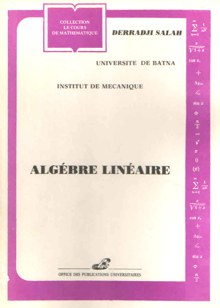 Algèbre linéaire