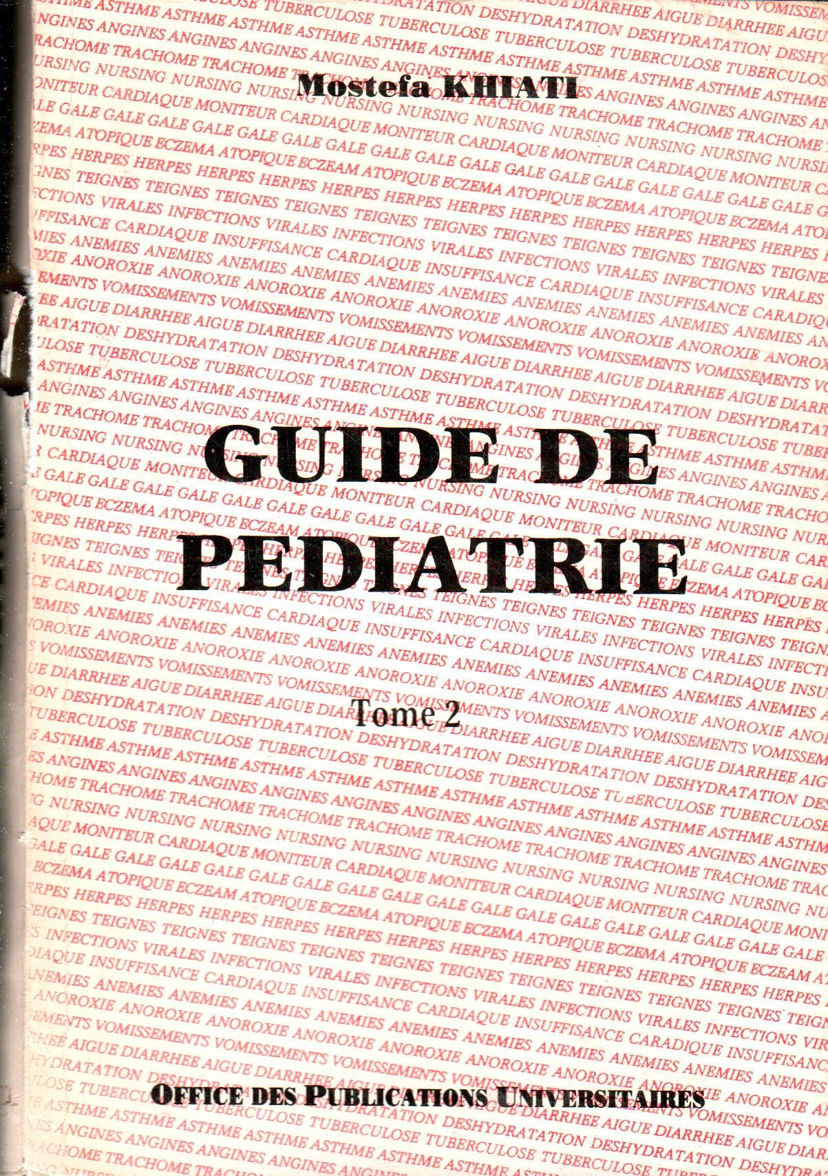 GUIDE DE PEDIATRIE T2