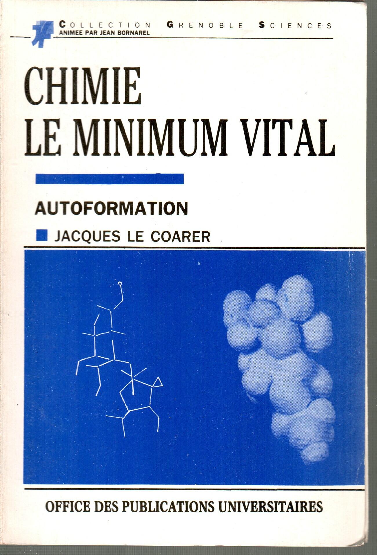 Chimie -le minimum vital