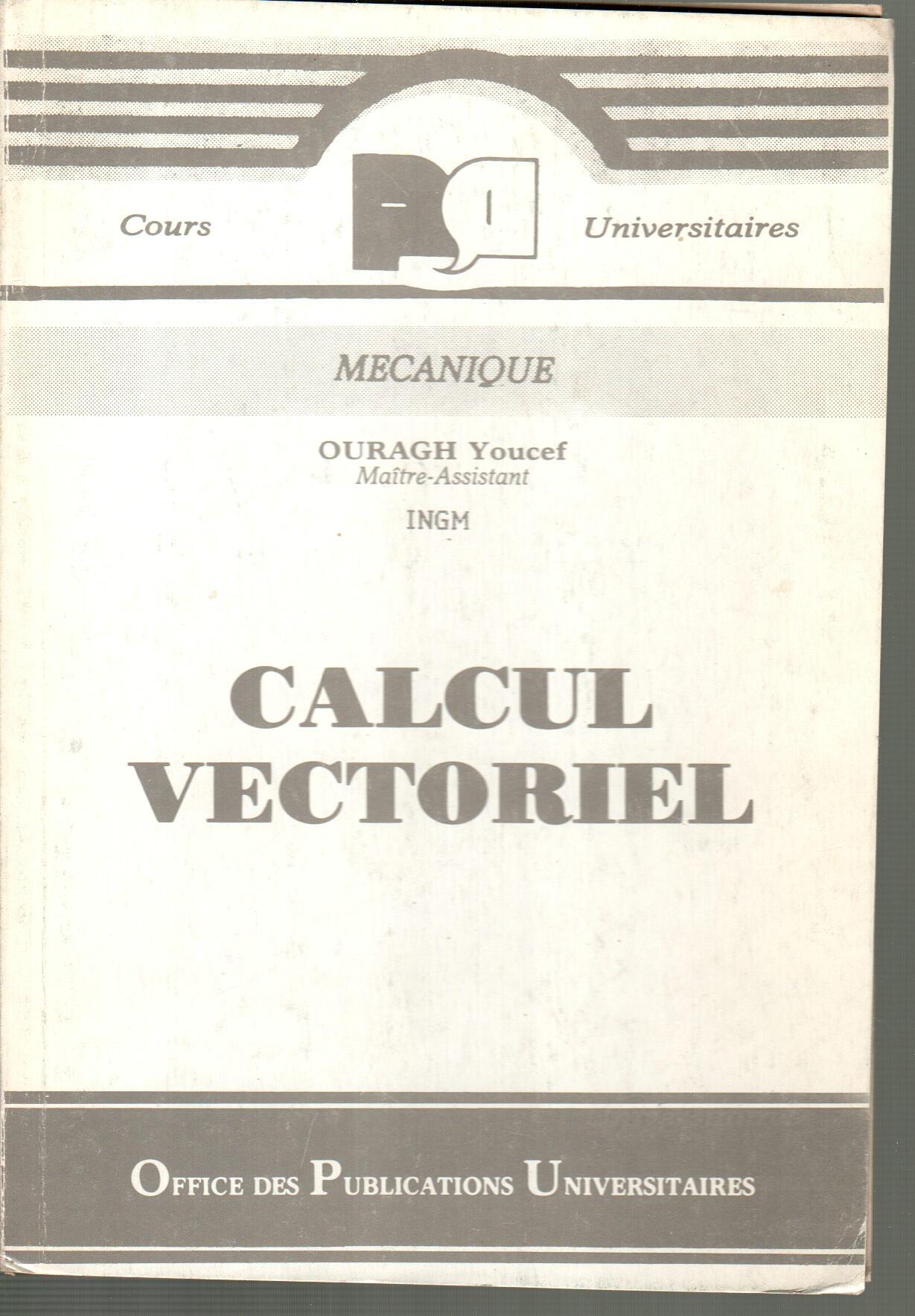 Calcul vectoriel