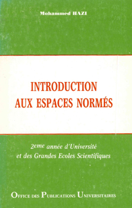 introduction aux espaces normés