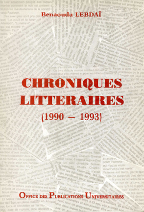 Chroniques littéraires (1990 - 1993)