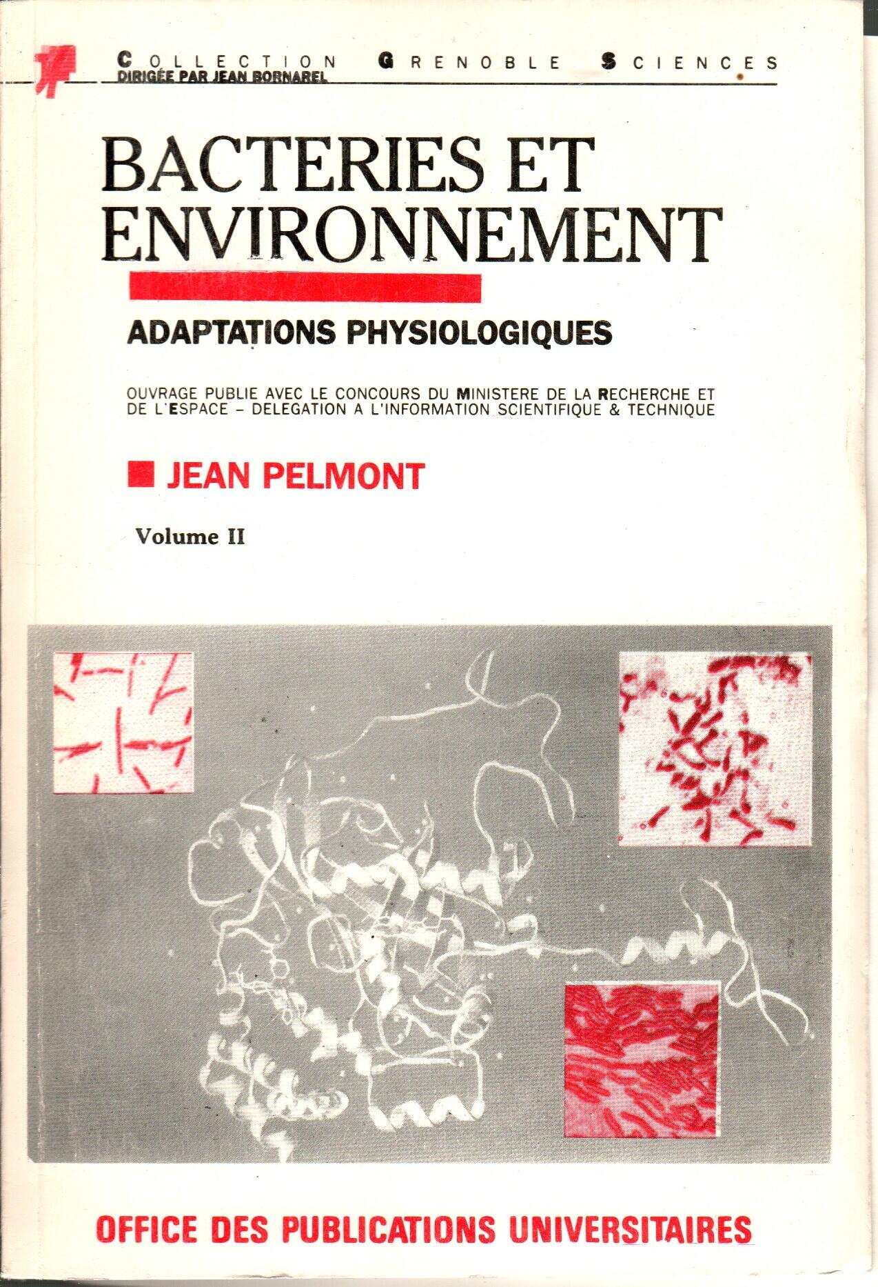 bactéries et environnement 2 vol