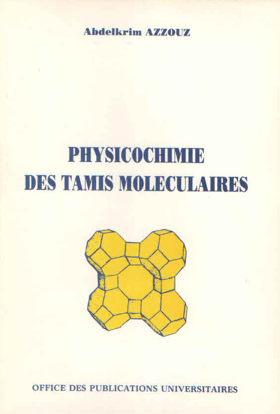 physicochimie des tamis moléculaires