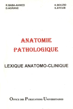 Anatomie pathologique -lexique anatomo-chimique