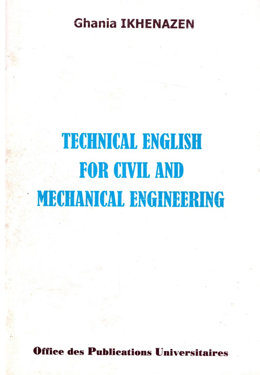 Technical English for civil and mechanical enGINEERING