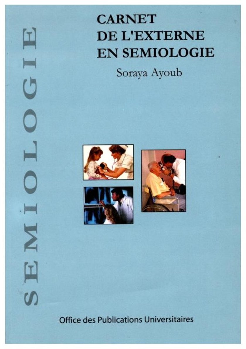 CARNETS DE L'EXTERNE EN SEMIOLOGIE