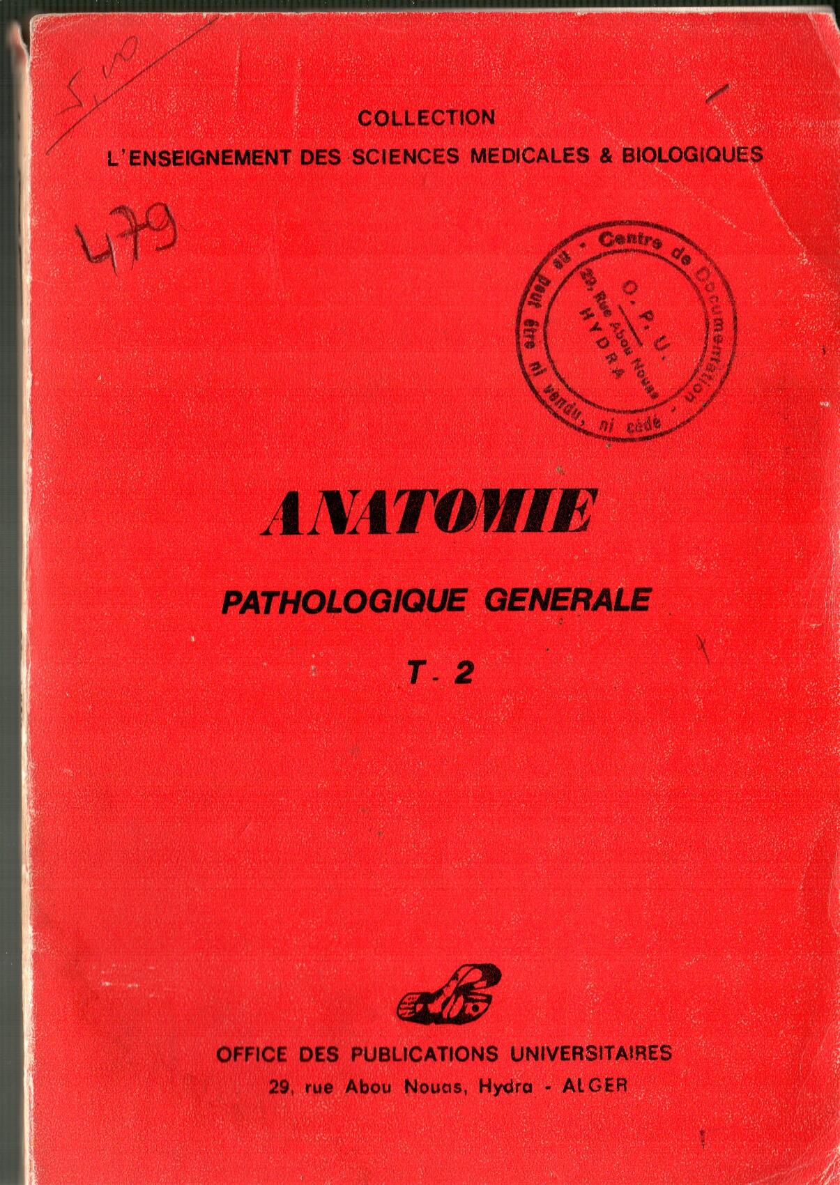 Anatomie pathologique générale T2
