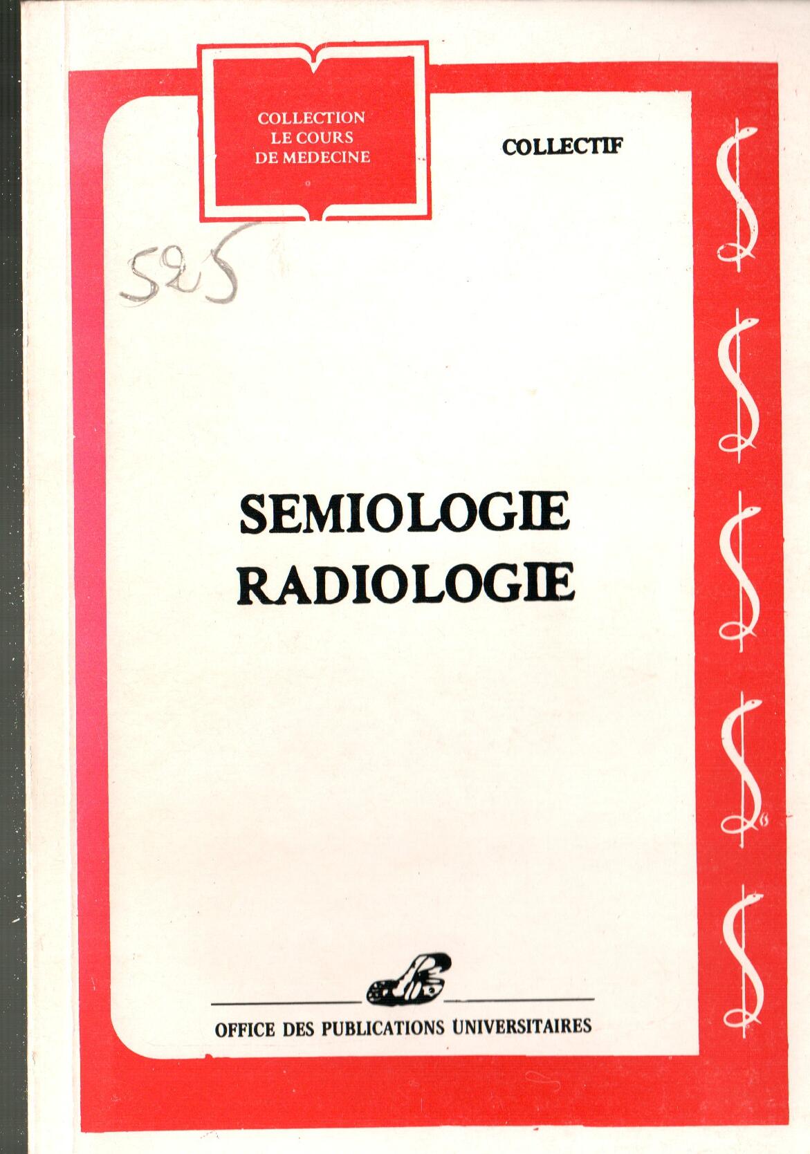Sémiologie radiologie
