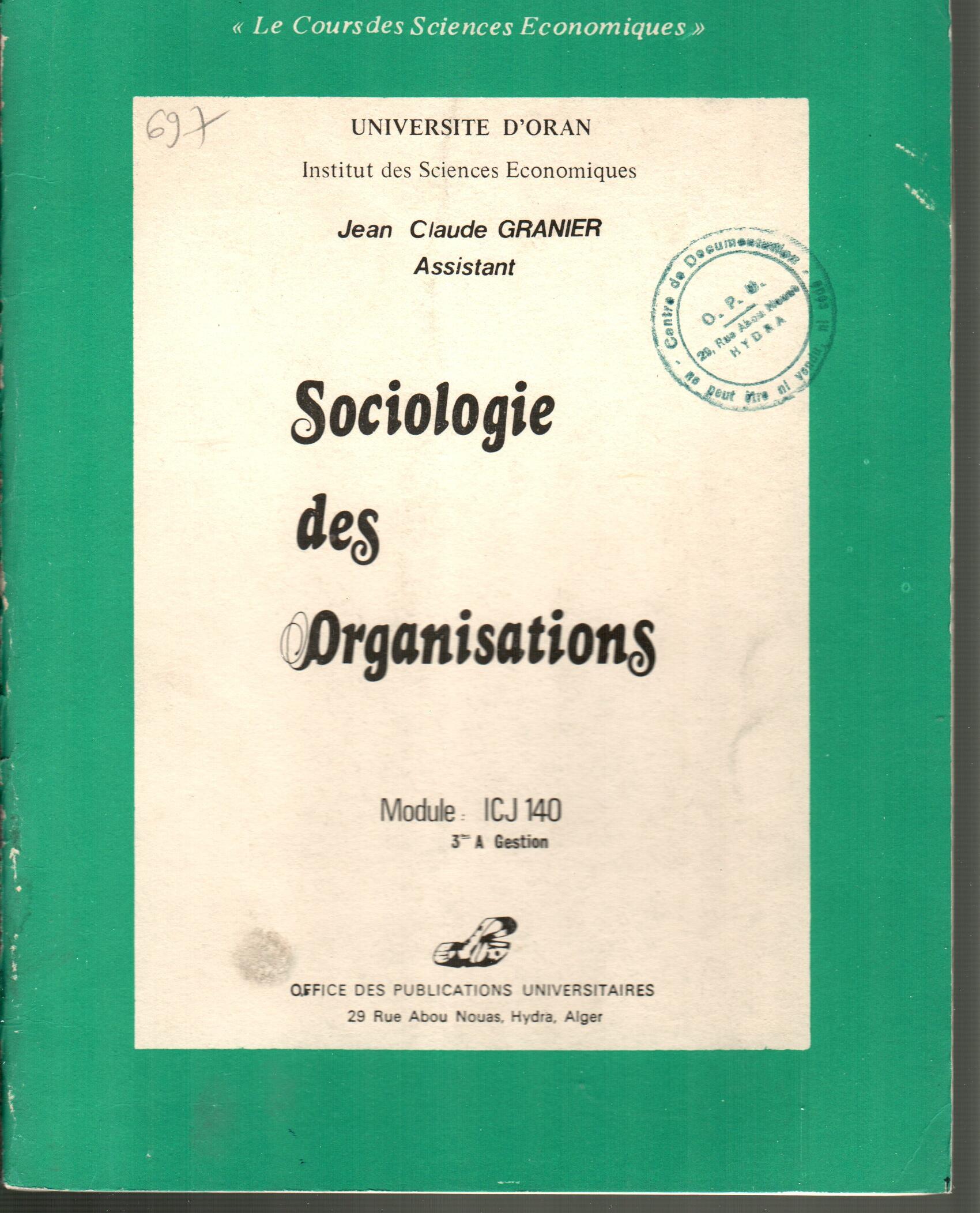 Sociologie des organisations