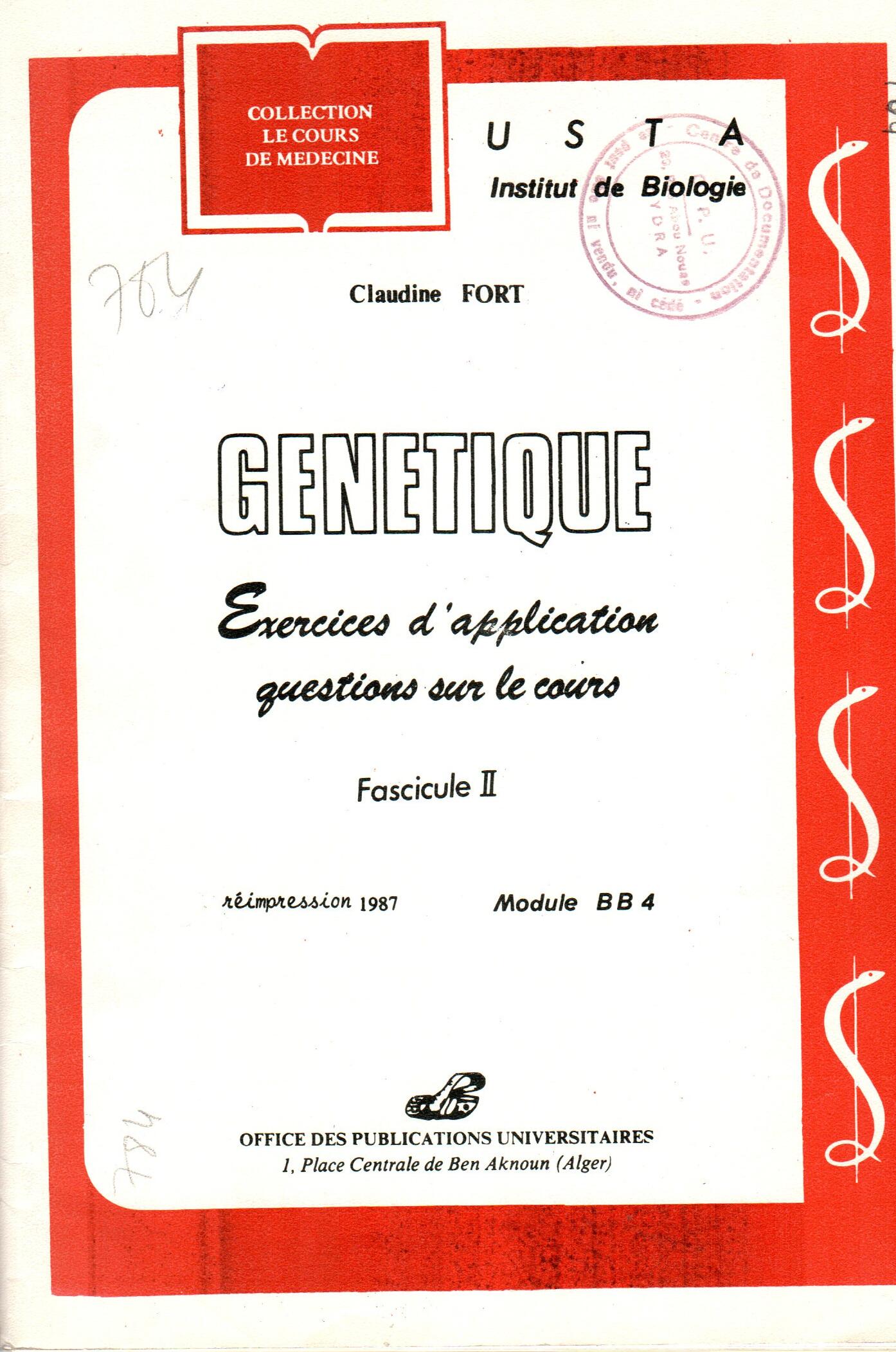 Génétique fas 2