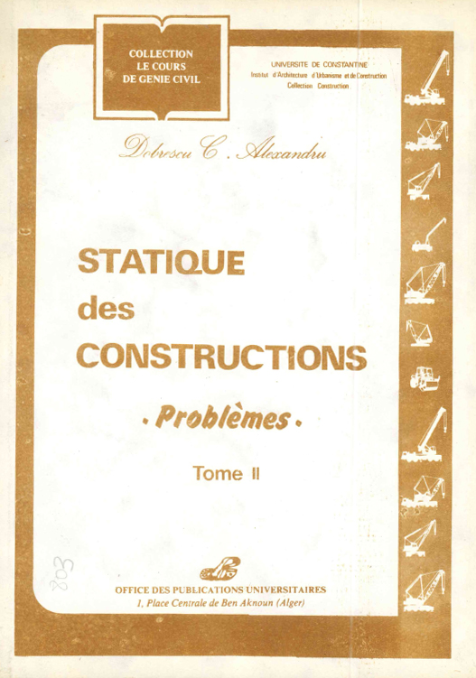 Statique de construction T2