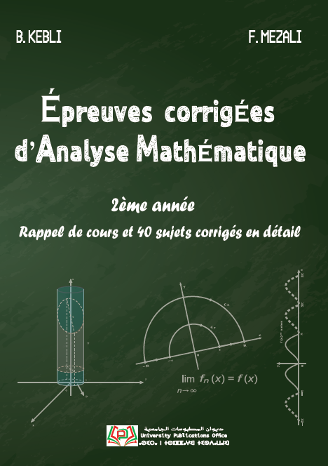Épreuves corrigées d’Analyse Mathématique
