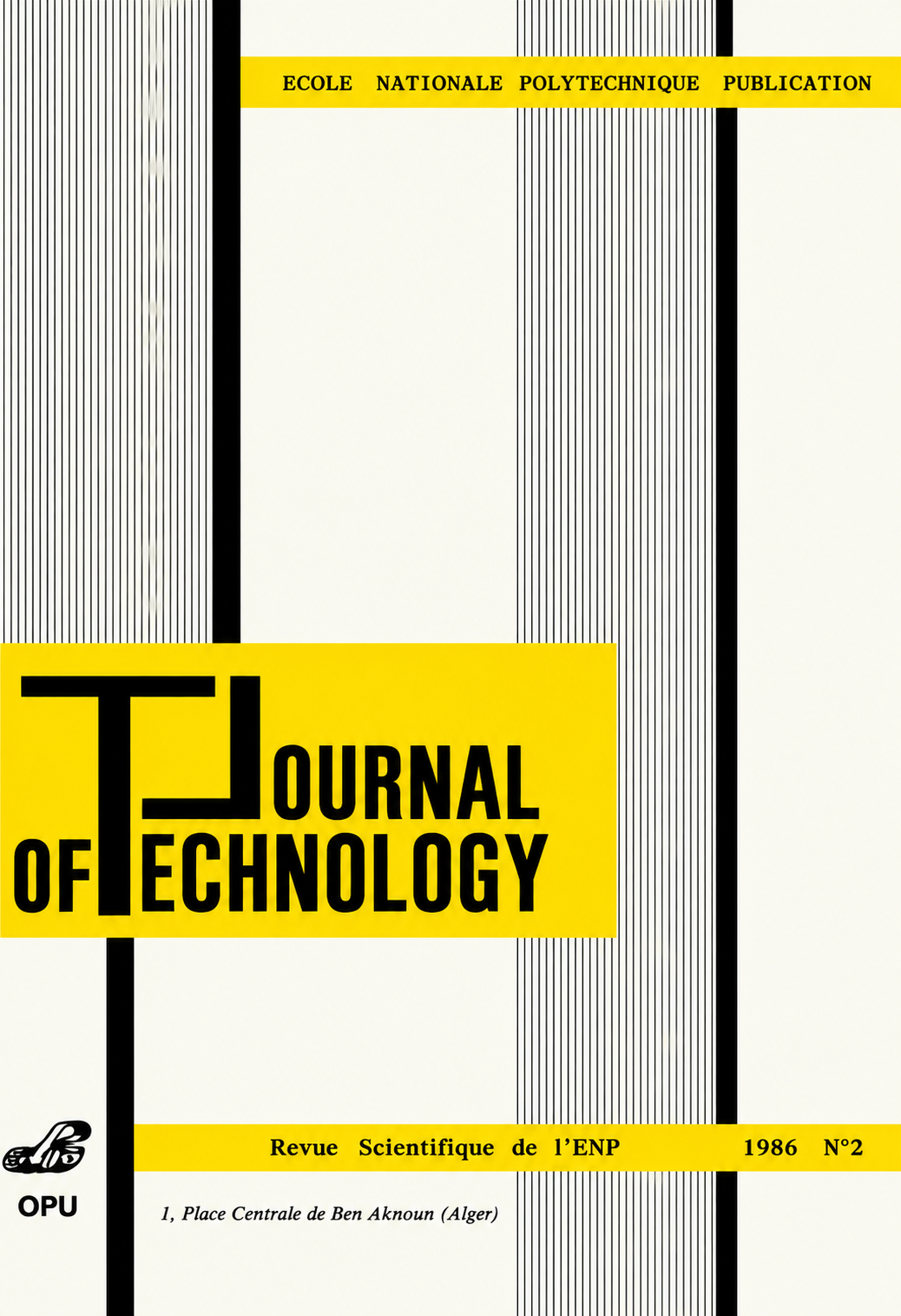 journal of technology 1986 n°2