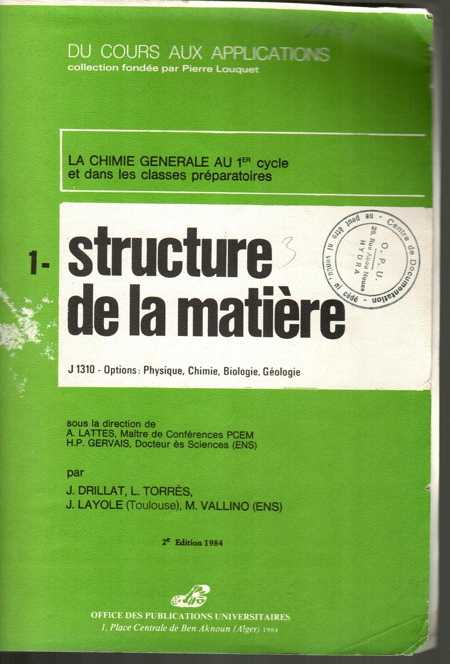 Structure de la matière